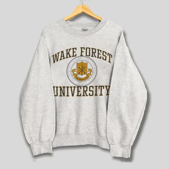 Wake Forest University Shirt Retro Style Wake Forest University Unisex Shirt Tee - Picture 1 of 2